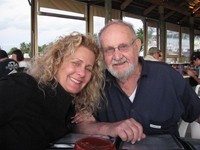 My sister and father in Key West at Christmas My sister and father in Key West at Christmas